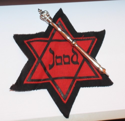 Aufnäher davidstern jood - aufnäher,