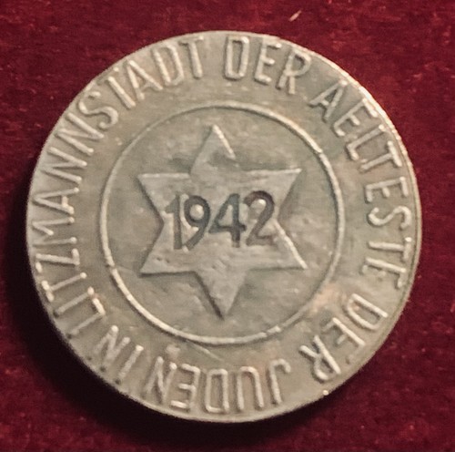 1942 getto lodz pfennig - lodz,