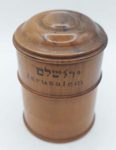 Alte jerusalem holz dose - dose,