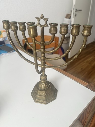 Antike menora chanukkia - menora, aus