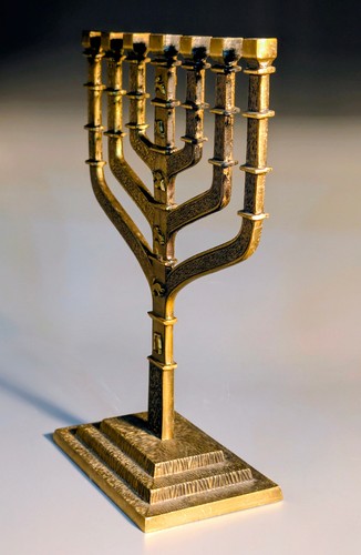 Vintage menora aus israel 28 - vintage,