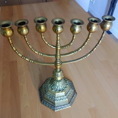Menorah kerzenhalter armig - kerzenhalter, 7-armig