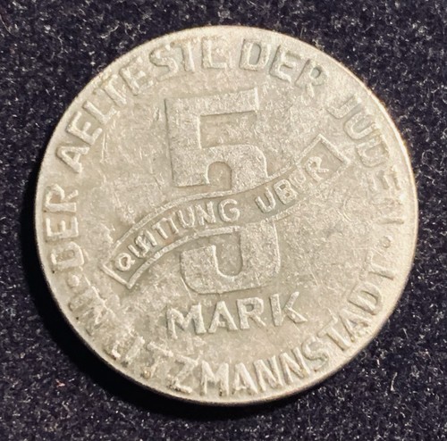 1943 łódź mark quittung - 1943,
