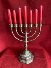 Menora 7-armig Messing Sakral