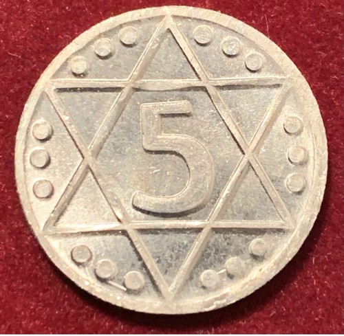 1942 getto lodz pfennig - lodz,