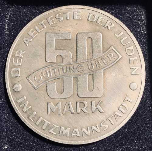 1943 łódź mark quittung - 1943, 50