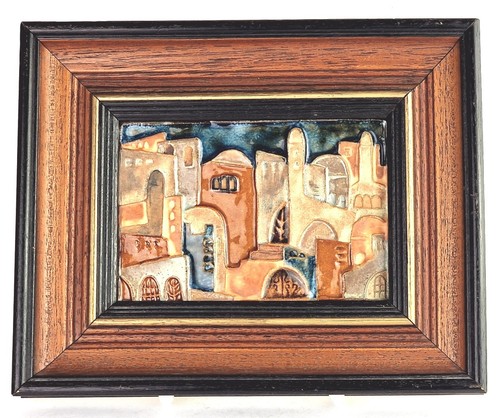 Judaica keramikrelief - judaica, im